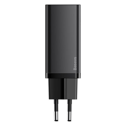 Зарядно Baseus GaN Lite 2x USB-C 65W EU