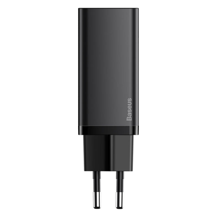 Зарядно Baseus GaN Lite 2x USB-C 65W EU