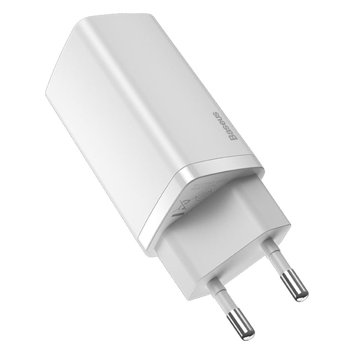 Зарядно Baseus GaN2 Lite USB + USB-C 65W EU