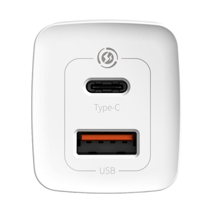 Зарядно Baseus GaN2 Lite USB + USB-C 65W EU