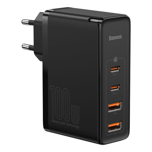 Зарядно Baseus GaN2 Pro 2x USB + 2x USB-C 100W EU