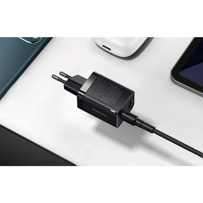 Зарядно Baseus Super Si Pro USB + USB-C 30W