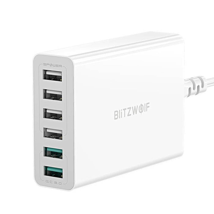 Зарядно Blitzwolf BW-S15 6x USB QC 3.0 60 W