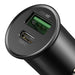 Зарядно за кола Baseus Circular Metal PPS Quick Charger 30W