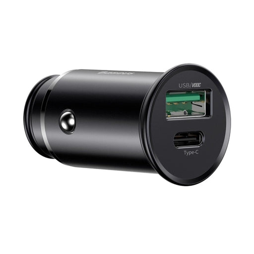 Зарядно за кола Baseus Circular Metal PPS Quick Charger 30W