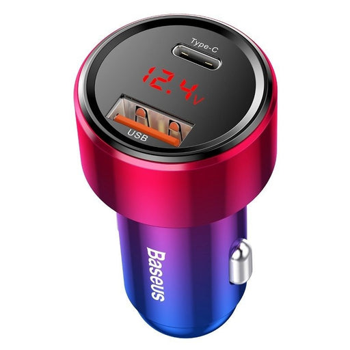 Зарядно за кола Baseus Magic USB + USB-C QC 4.0 PD 45W